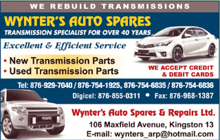 Wynter's Auto Spares & Repairs Ltd - Automobile-Transmission